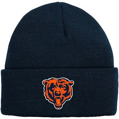 CHICAGO BEARS NAVY RAISED 47 CUFF KNIT Sports Outlet Express