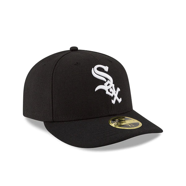 New Era Chicago White Sox Game 59FIFTY Authentic Collection Hat Black 7 5/8