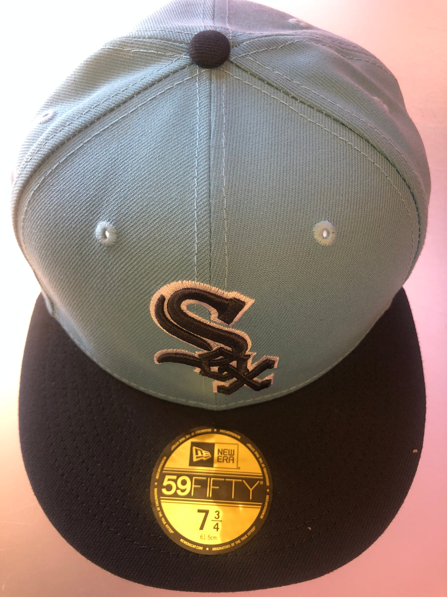 Men's Chicago White Sox New Era Black Jersey 59FIFTY Fitted Hat