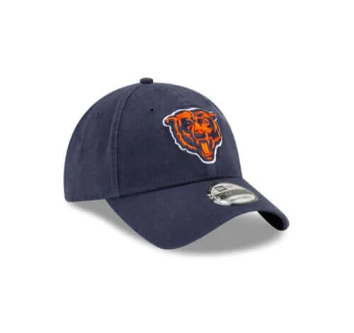 Chicago Bears - 9TWENTY Core Classic Navy Adjustable Hat, New Era