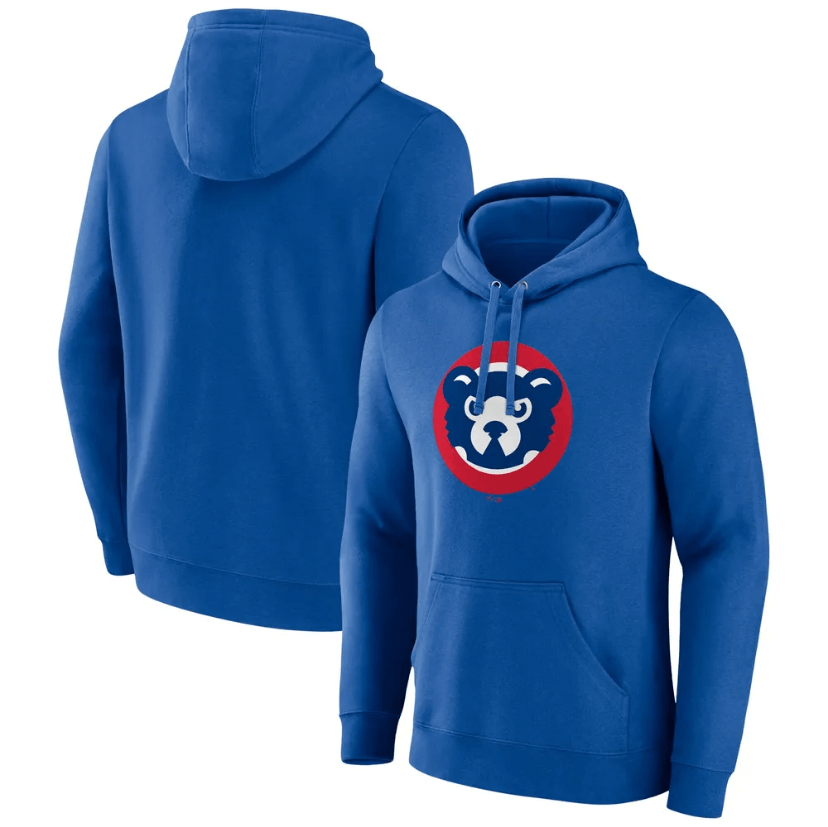 Chicago Cubs Fanatics Branded Cooperstown Collection Pullover Hoodie Royal