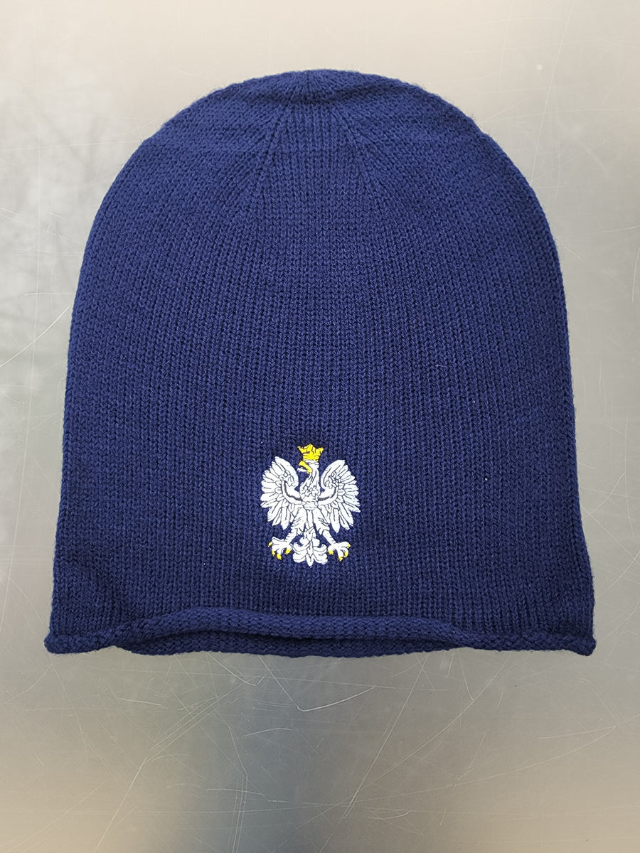 Polska Polish Eagle Embroidered Adjustable Hat - Navy/ from Poland