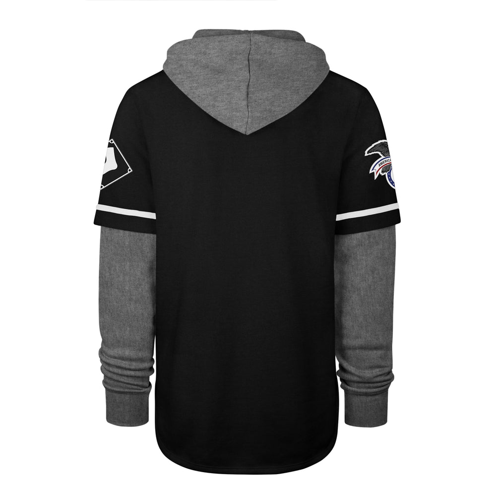 Chicago Cubs Hoodie 47 Brand Pullover MLB Baseball Men's Large Sweatshirt