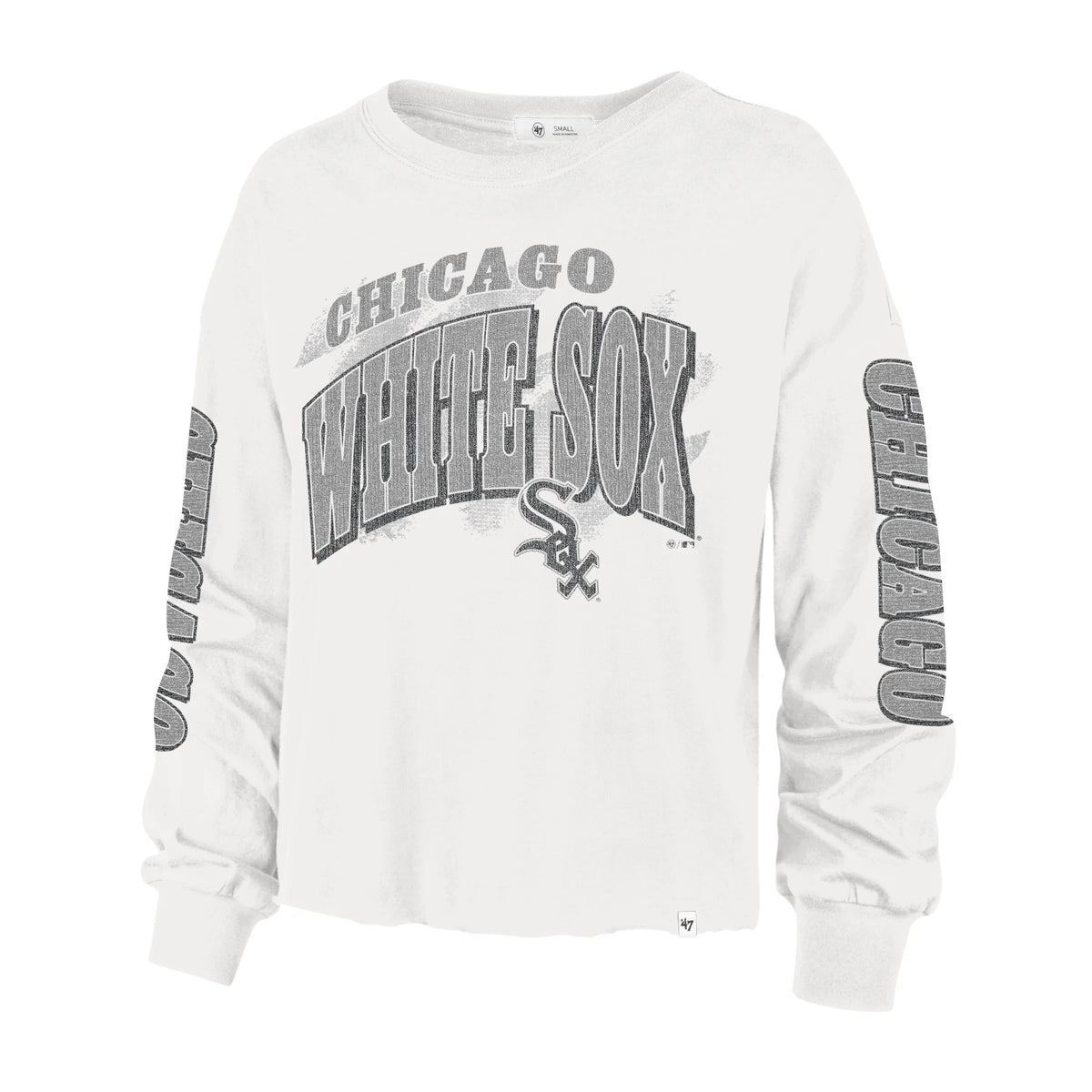 Chicago White Sox Brush Back '47 Parkway Long Sleeve Tee Womens M