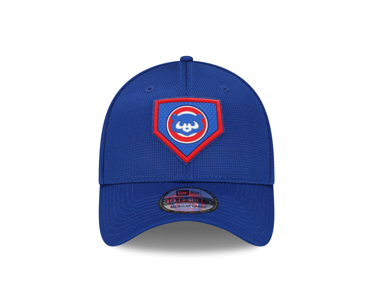 New Era Men's Chicago Cubs Clubhouse Gray 39Thirty Stretch Fit Hat