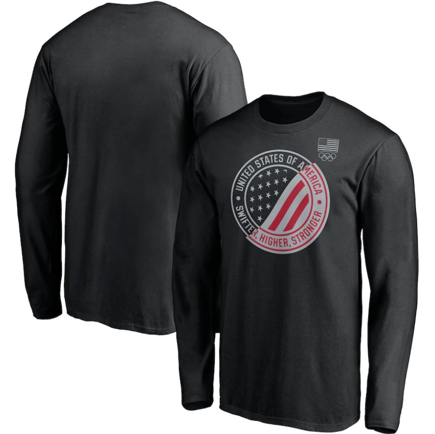 Men's Nike Gray Team USA Olympic Eagle T-Shirt