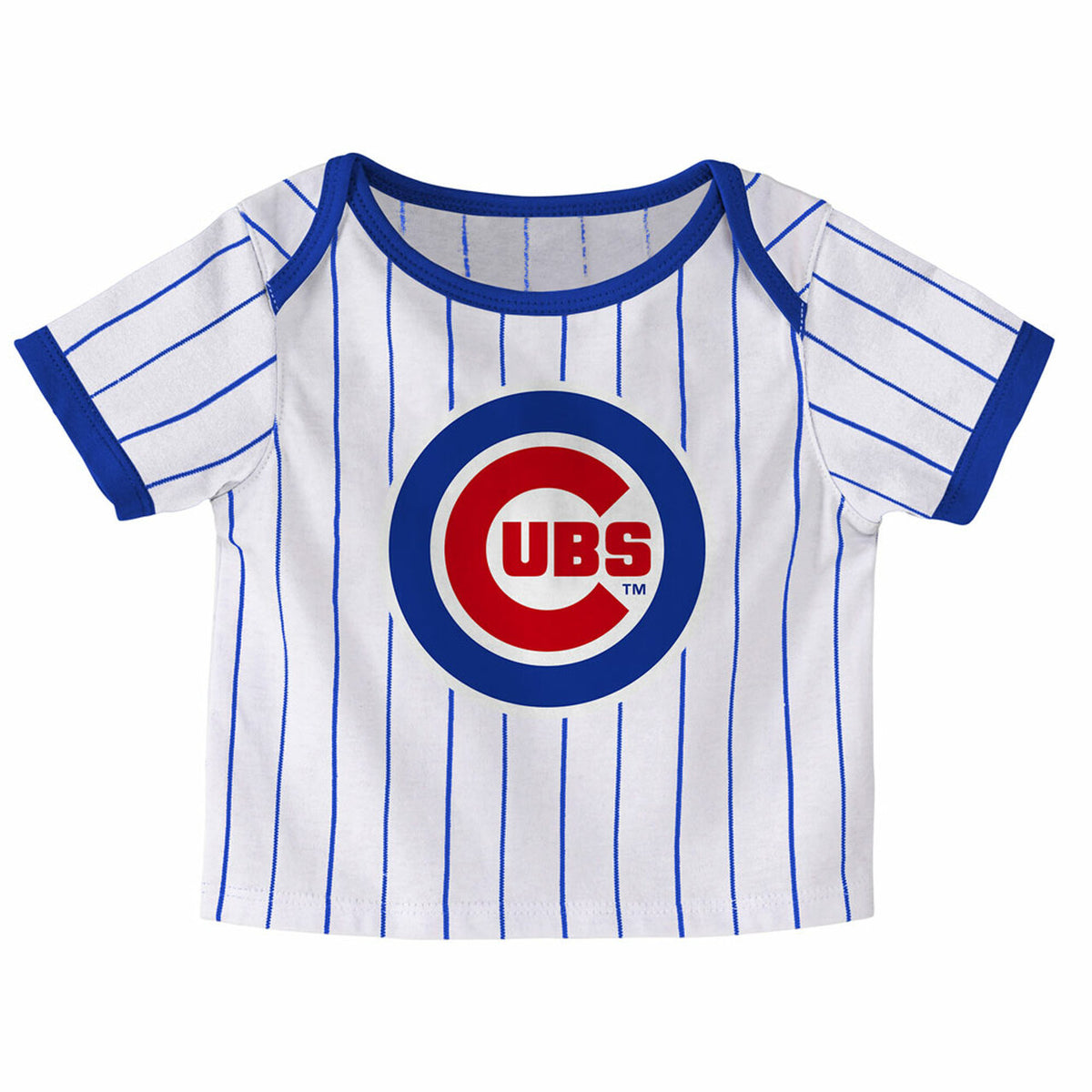Off-white Mlb Chicago Cubs Cotton Jersey T-shirt In Blue