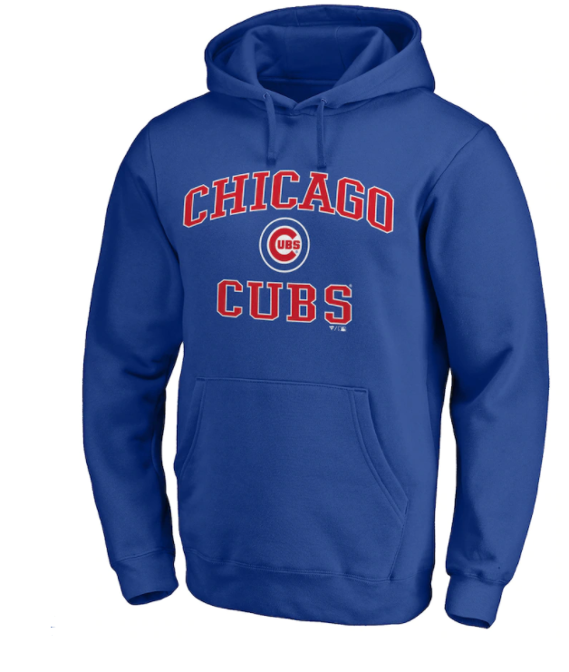 Men's Fanatics Branded Royal Chicago Cubs Heart & Soul Pullover Hoodie