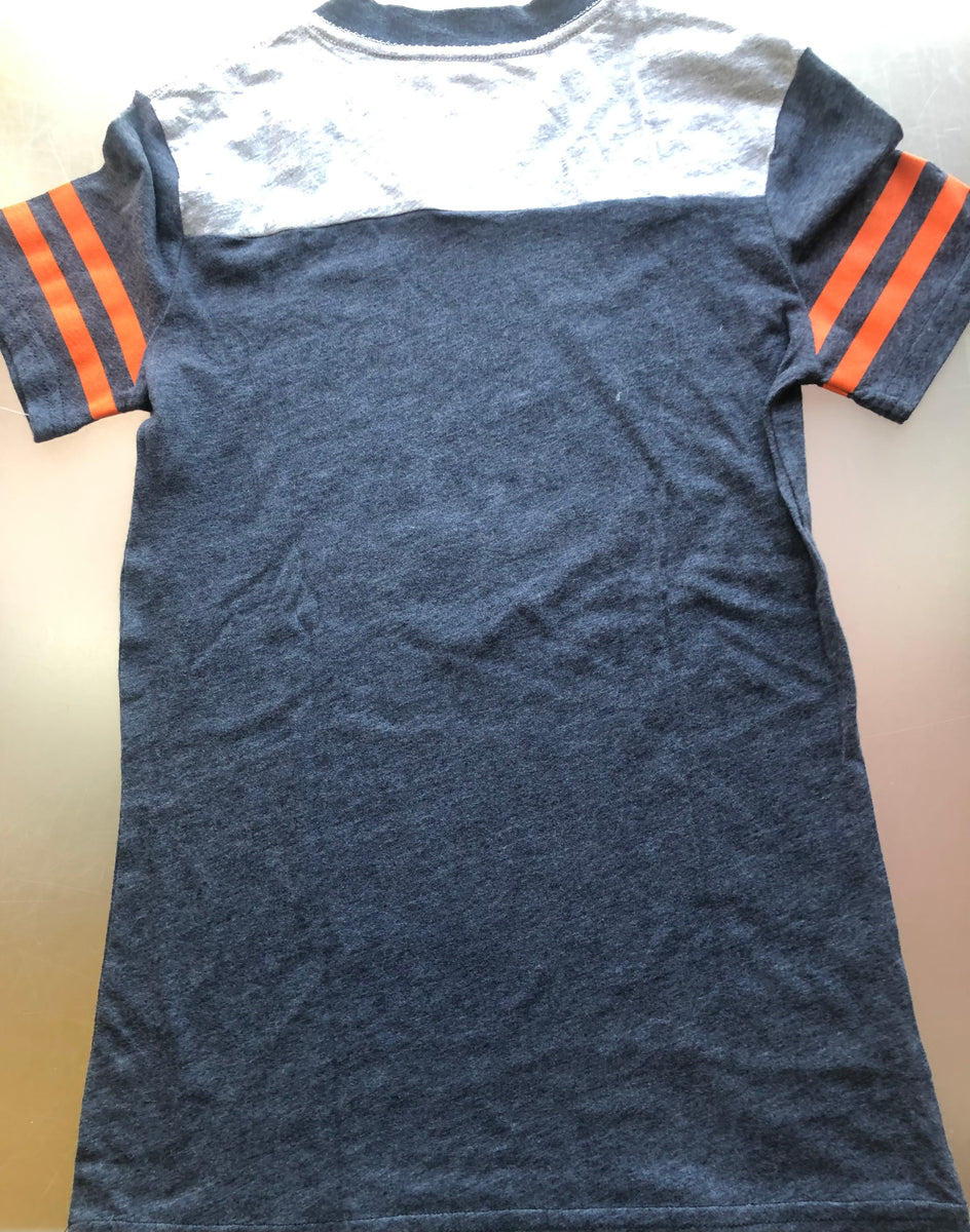 New Era Chicago Bears Ladies Burnout Scoop Neck T-Shirt Medium