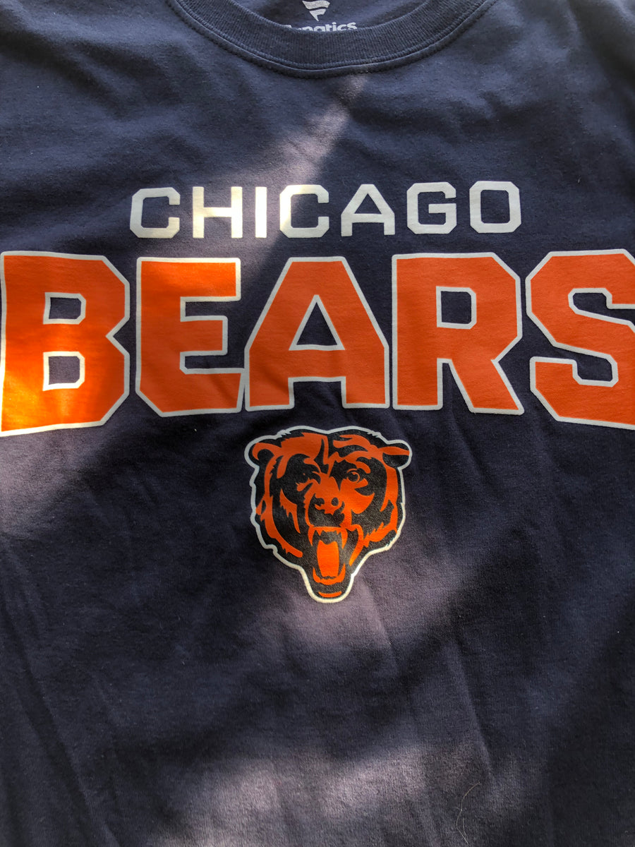 Chicago Bears Men's Da Bears Long Sleeve 100% Cotton T-SHIRTS/FANATICS Small