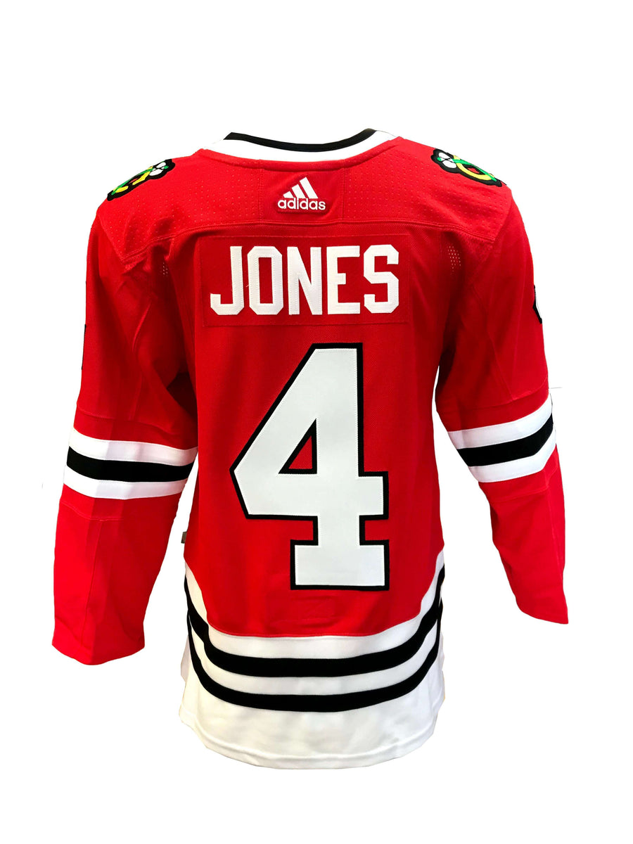 new mens sz 50 adidas nhl team chicago blackhawks hockey authentic jersey  sewn $180