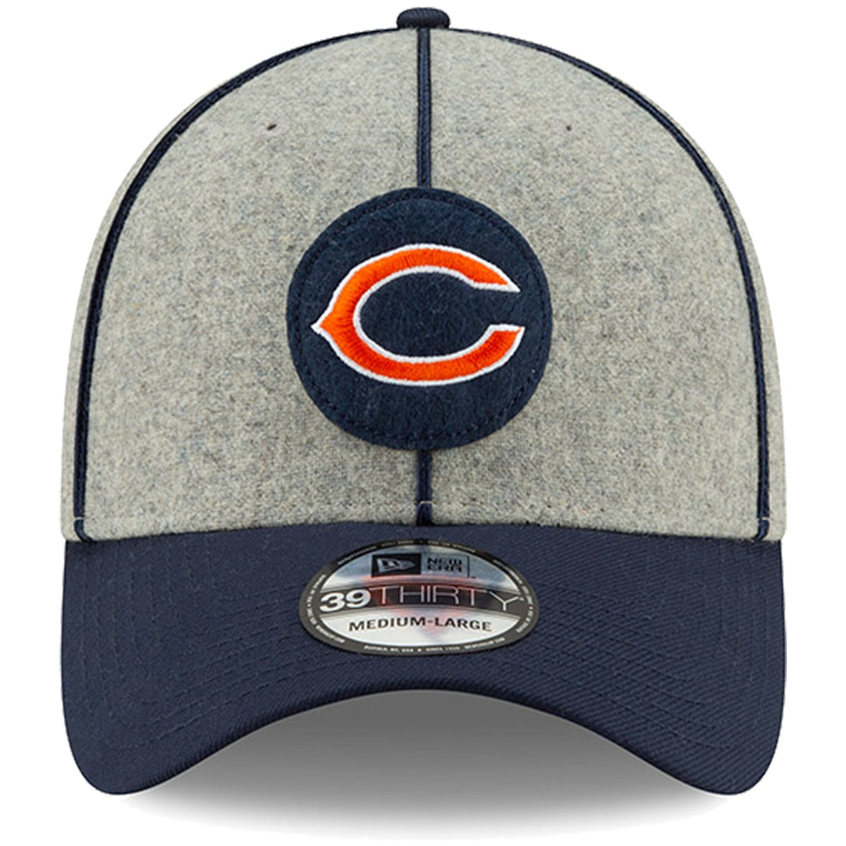 Men's New Era Gray Chicago Bears Color Pack 59FIFTY Fitted Hat