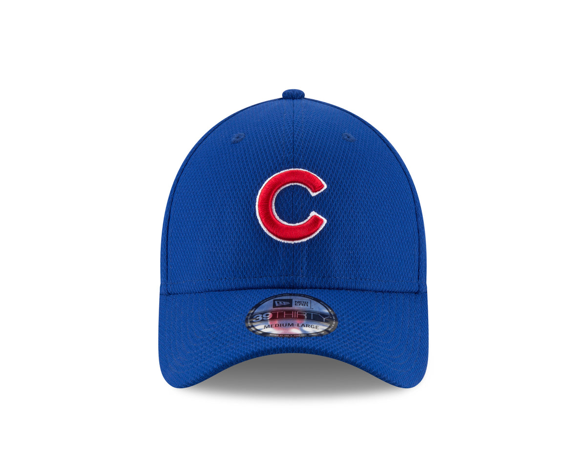 Chicago Cubs New Era Logo Diamond Era 39THIRTY Flex Hat - Royal/Red
