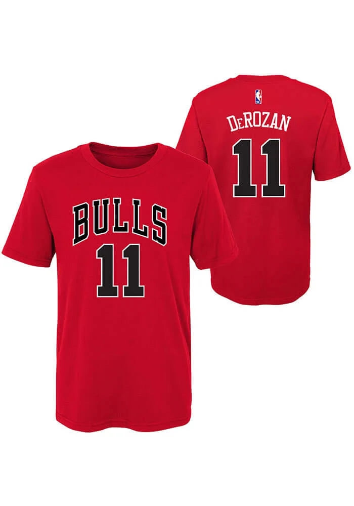 NWT Chicago Bulls DeMar DeRozan Red Nike Jersey T-Shirt XL New