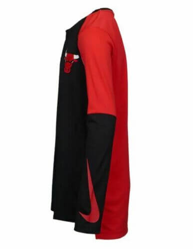 Memphis Hustle Nike NBA Authentics Dri-Fit Long Sleeve Shirt Men's used Black/Red LT LT