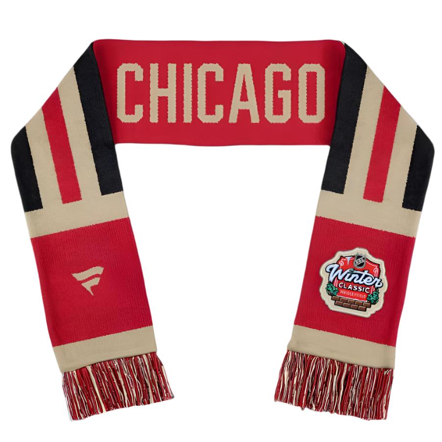 Chicago Blackhawks 2025 Winter Classic Scarf