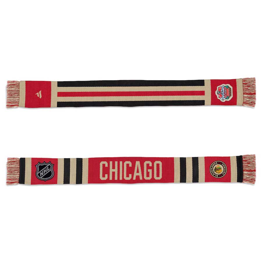 Chicago Blackhawks 2025 Winter Classic Scarf