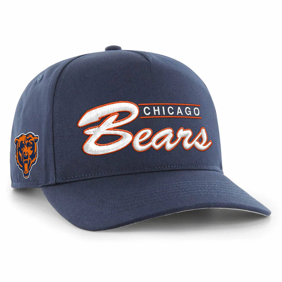 Chicago Bears 47 Brand Navy Doubleheader Hitch Adjustable Cap