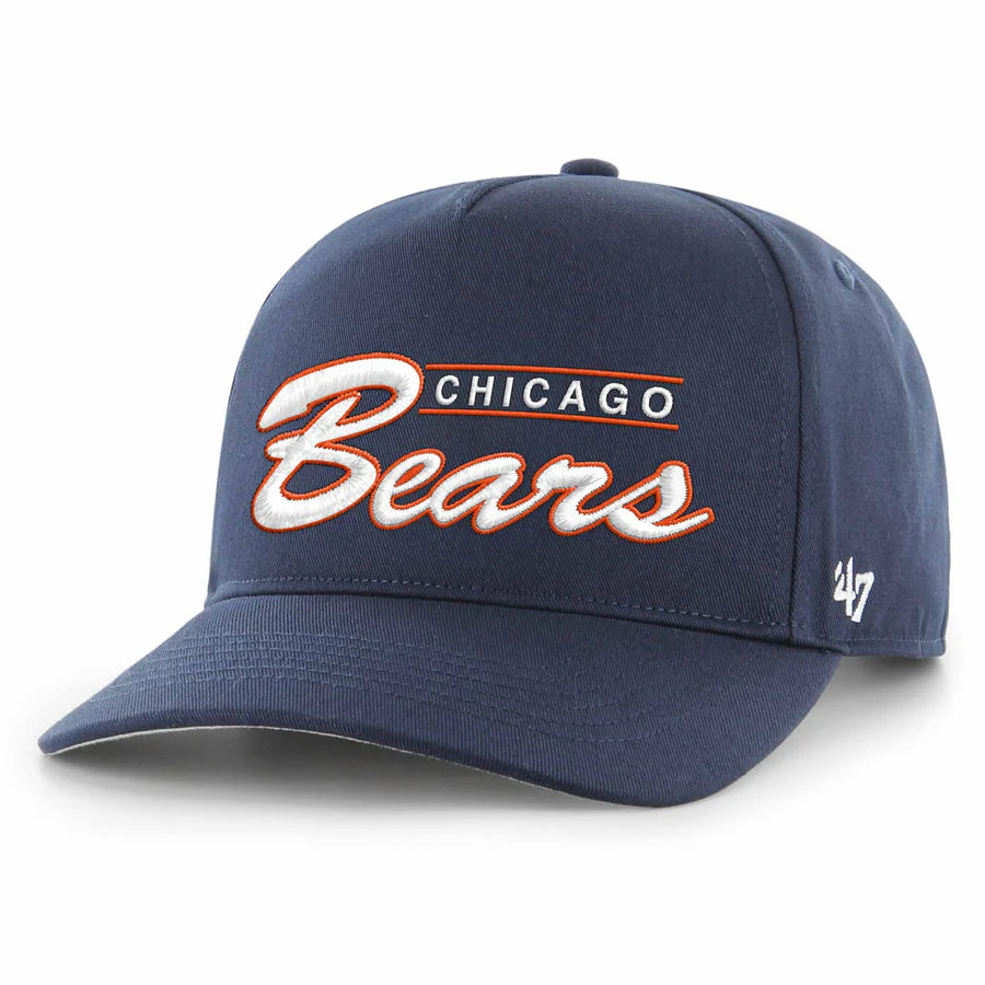 Chicago Bears 47 Brand Navy Doubleheader Hitch Adjustable Cap