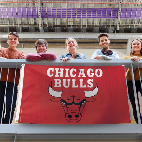 Chicago Bulls Deluxe 3x5 Flag Premium quality