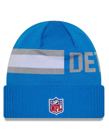 NFL Knit Hat 2024 Sideline Tech Lions Beanie