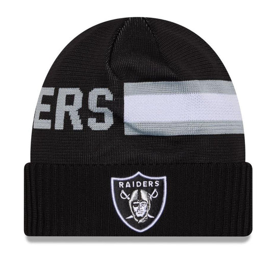 Las Vegas Raiders  2024 Cold Weather Tech Knit Beanie New Era