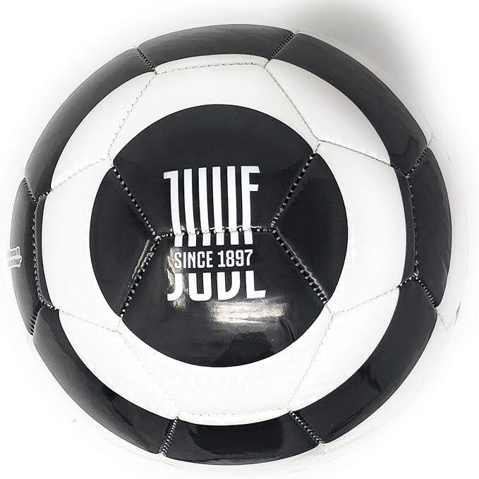 Regular Size 5 Soccer Ball Juventus Black and White Officially Licensed