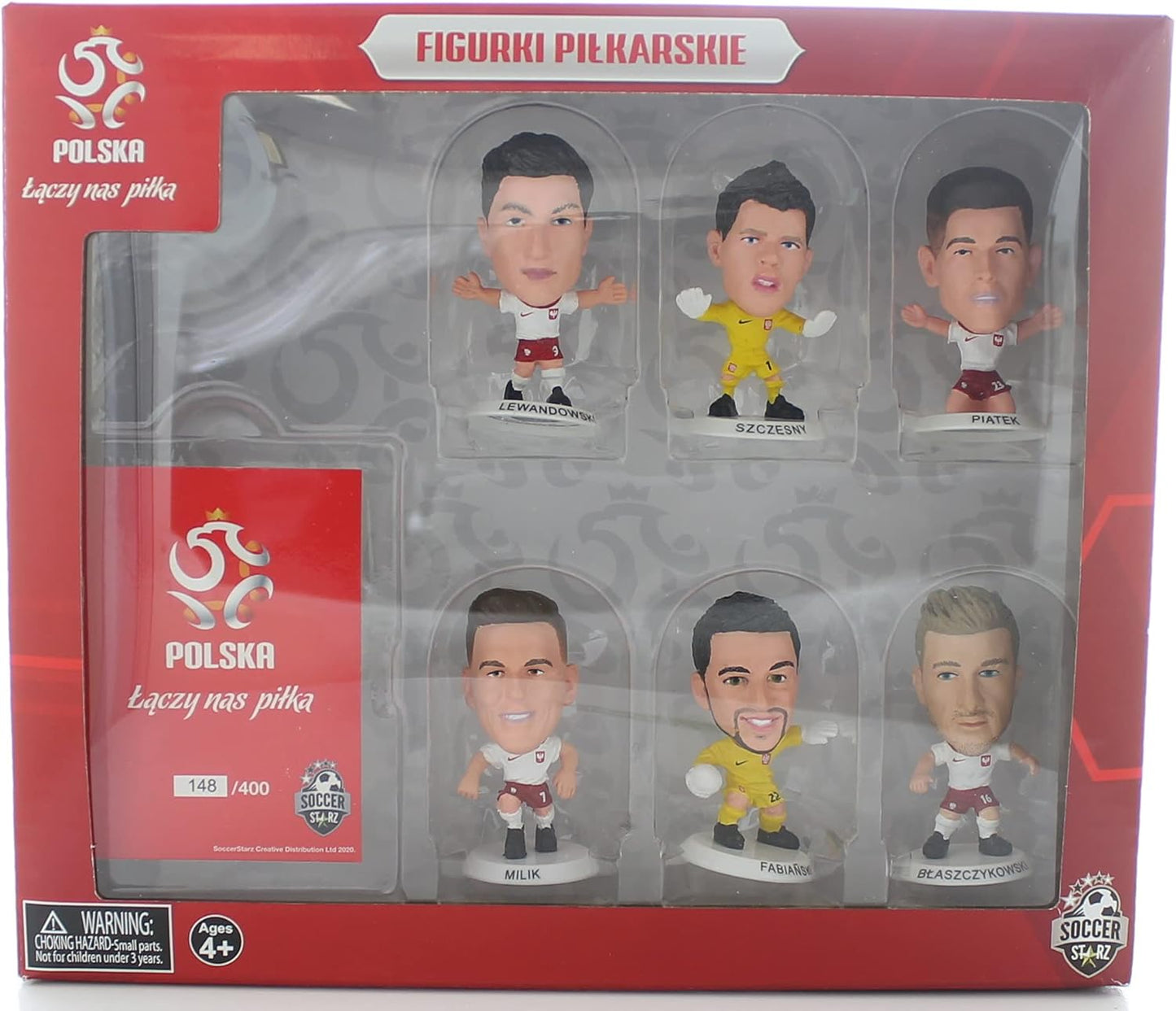 SoccerStarz Poland Team Pack Euro Figurki Pilkarskie ***/400