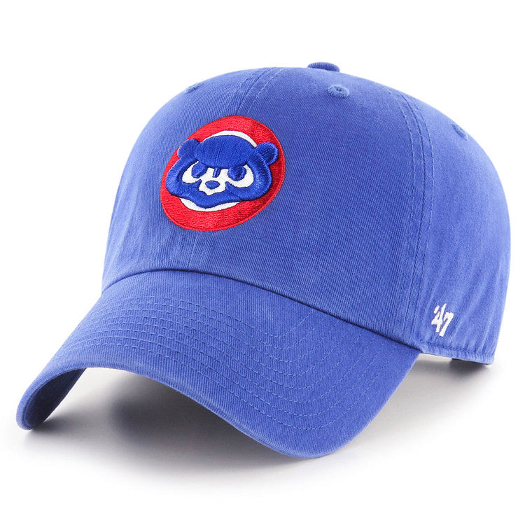 Chicago Cubs Cooperstown Royal 47 Clean Up Cap