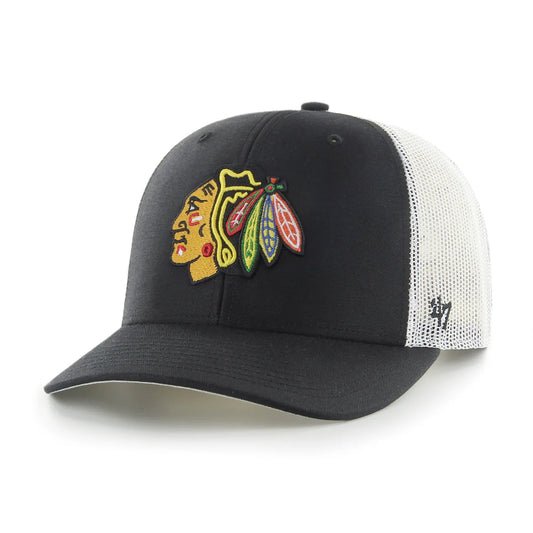 Chicago Blackhawks Stanley Cup Final '47 Brand Adjustable Trucker Hat