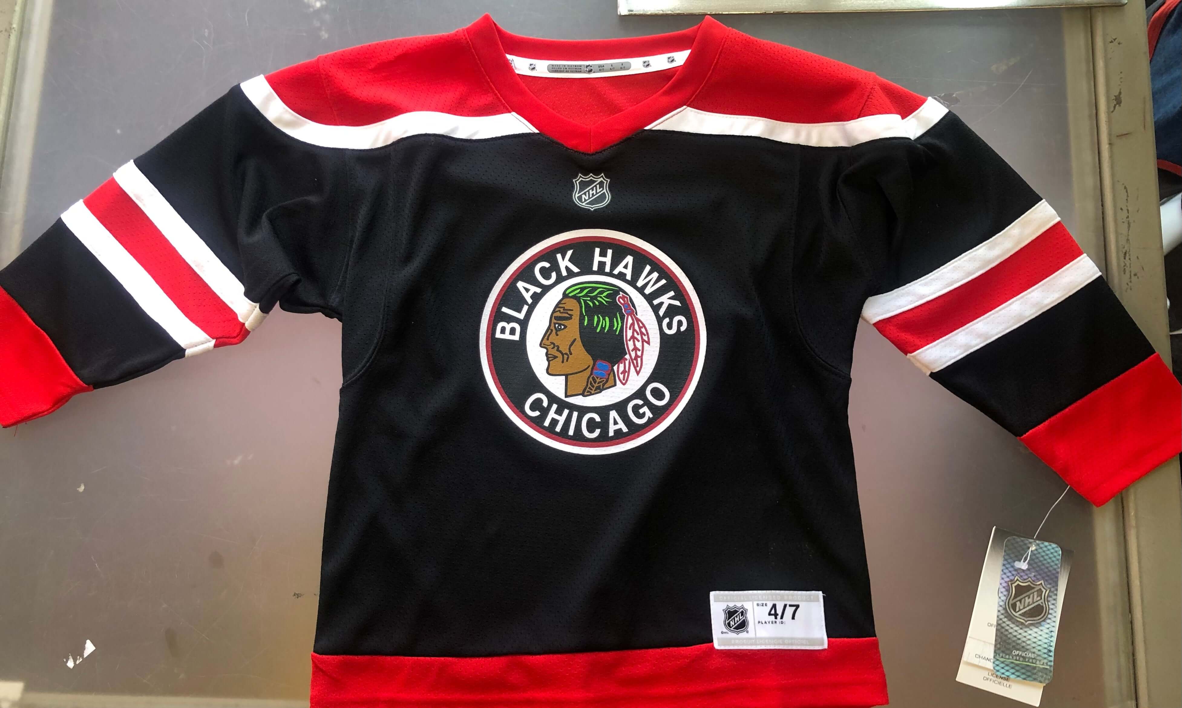 Chicago blackhawks 2024 child jersey