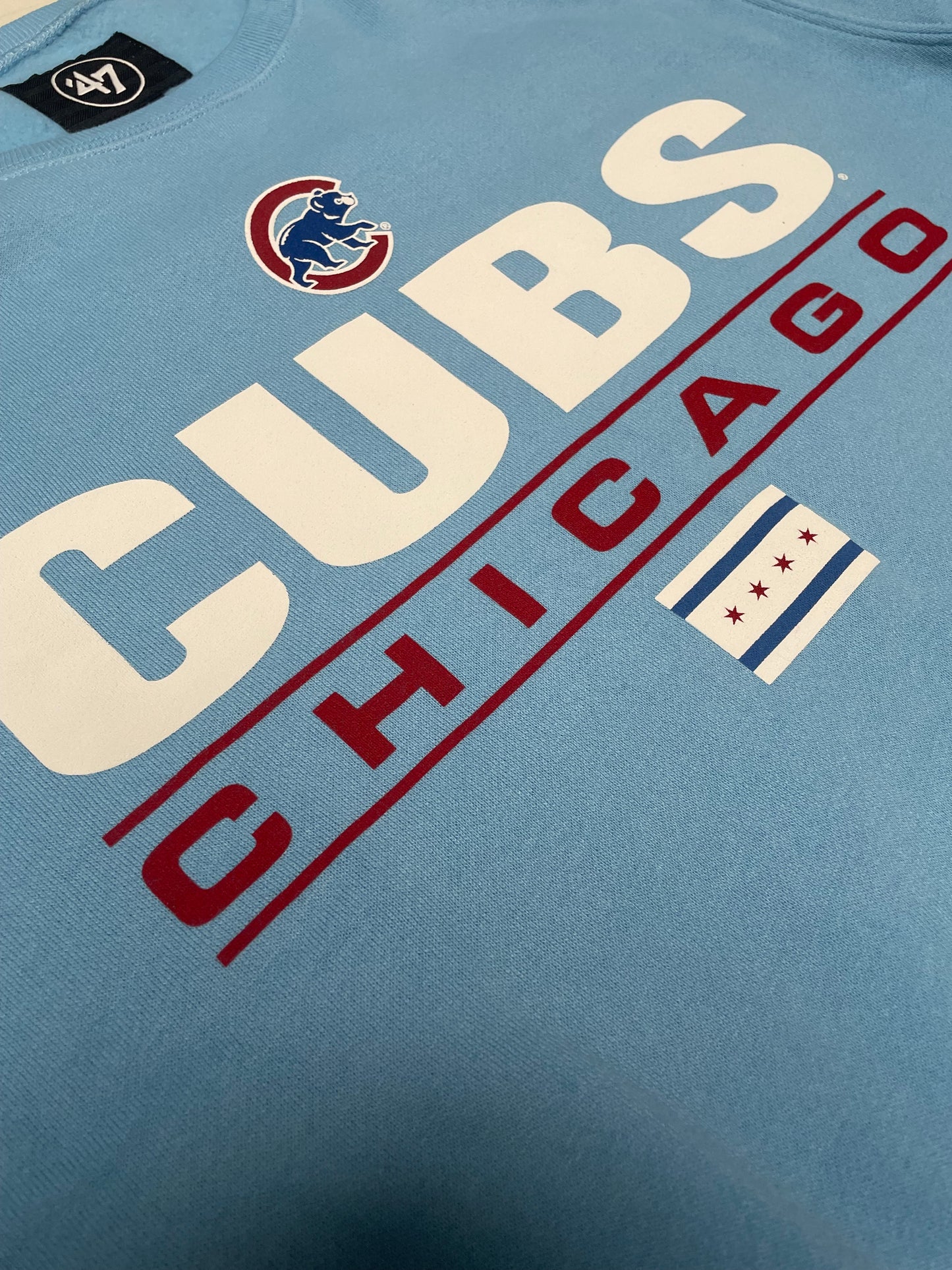 Chicago Cubs '47 Carolina Homeland Crewneck