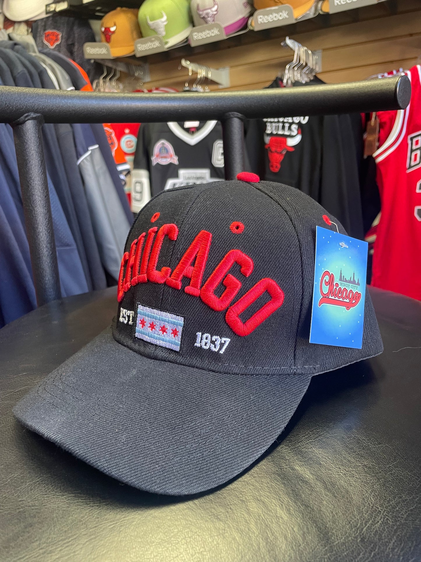 Chicago Hat - Est. 1837 - Baseball Cap