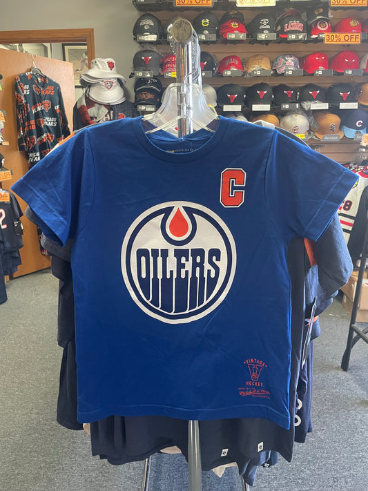 Mitchell & Ness Youth NHL Edmonton Oilers Gretzky T-Shirt