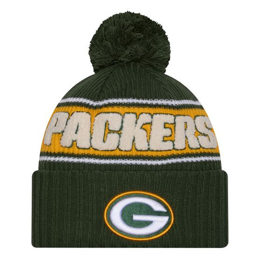 Packers New Era 2024 NFL Sideline Mens Knit Hat (Green)