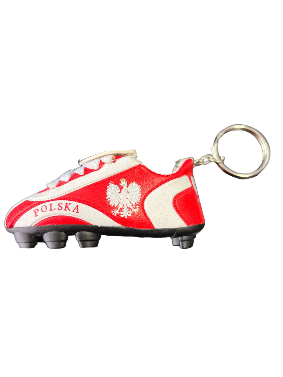 Bulk of Polska Key Cain Polish Soccer Shoe With Eagle 12 Pack