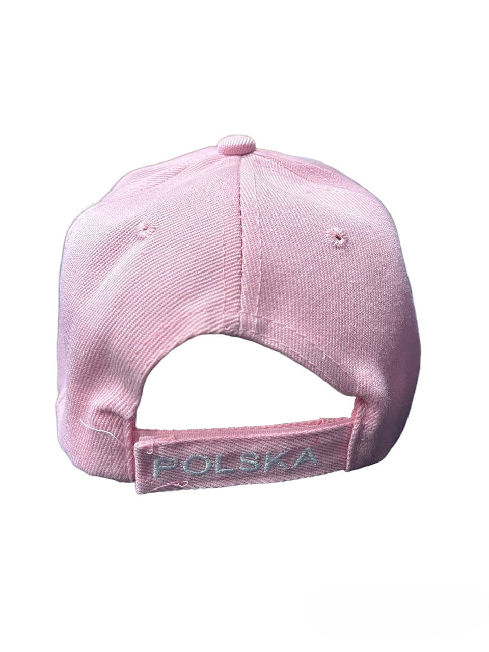 Polish Cap With Polska Flag Pink Embroidered