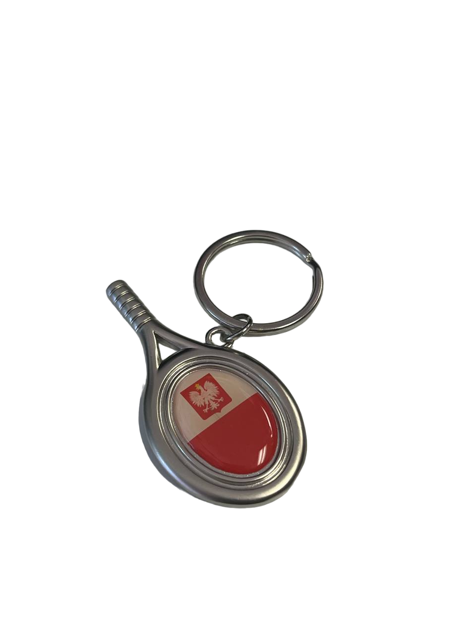 Poland Keychain Polish Tennis Racket Design