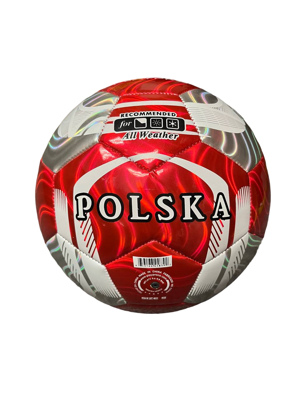 Polska Soccer Ball PLAYPRO Size 5