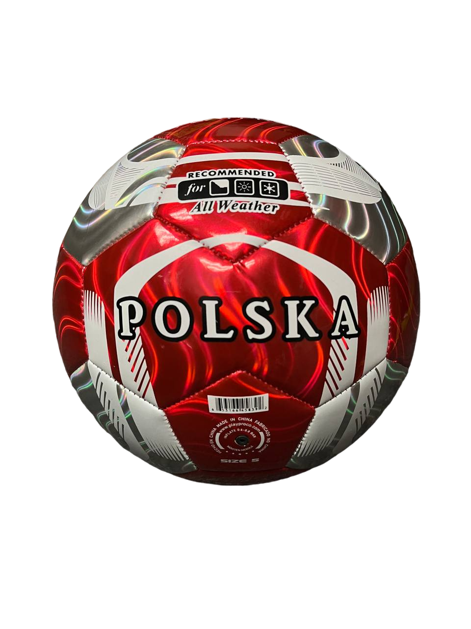 Polska Soccer Ball PLAYPRO Size 5