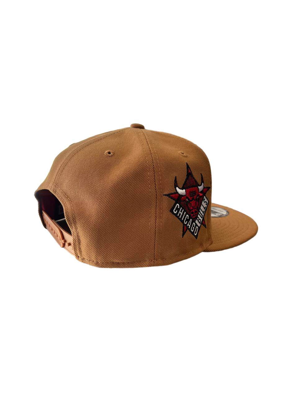 Chicago Bulls 9FIFTY New Era Camel Color Hat Snapback