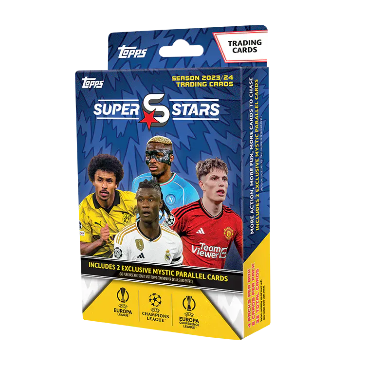 UCC Superstars 23/24 - Hanger Pack 4 Packs, 8 Cards per pack