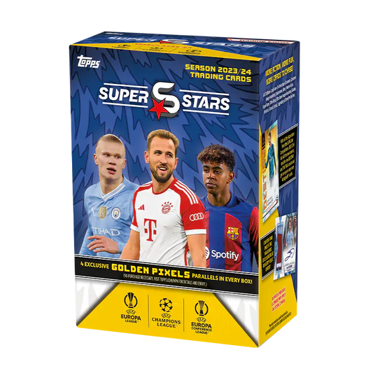 UCC Superstars 23/24 - Value Box 8 Packs, 8 Cards per pack