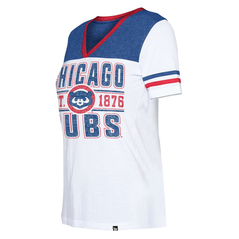Chicago Cubs New Era Team Muscle Tank Top - Heather Royal
