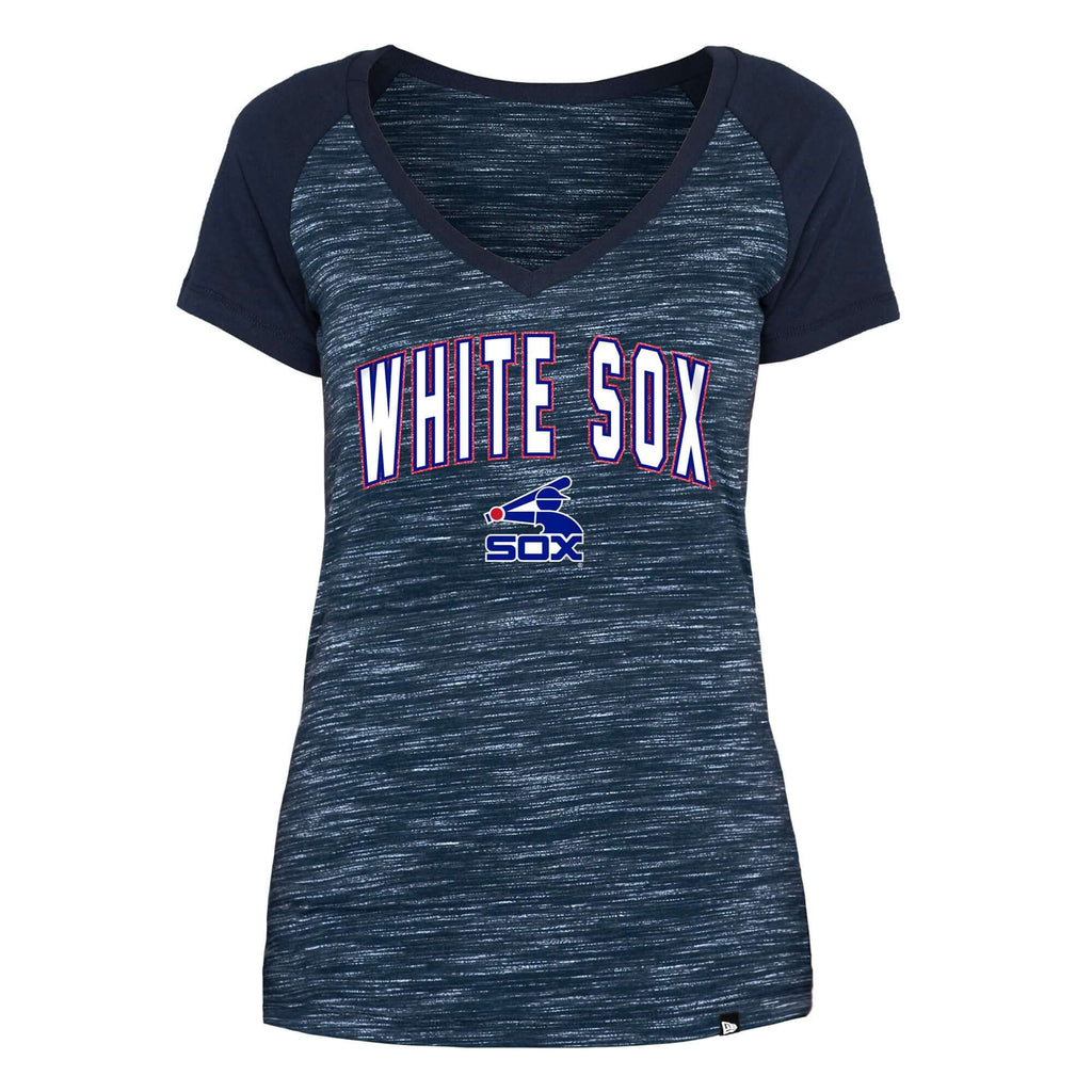 Women's Fanatics Branded White Chicago White Sox Lightweight Fitted Long Sleeve T-Shirt