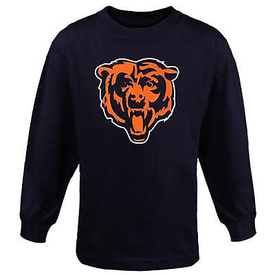 Outerstuff Chicago Bears Youth NFL Victory Raglan Crewneck Sweatshirt, Youth Medium