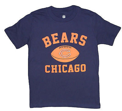 Youth Chicago Bears Football Logo T-Shirt NFL Team Pride Officially Li