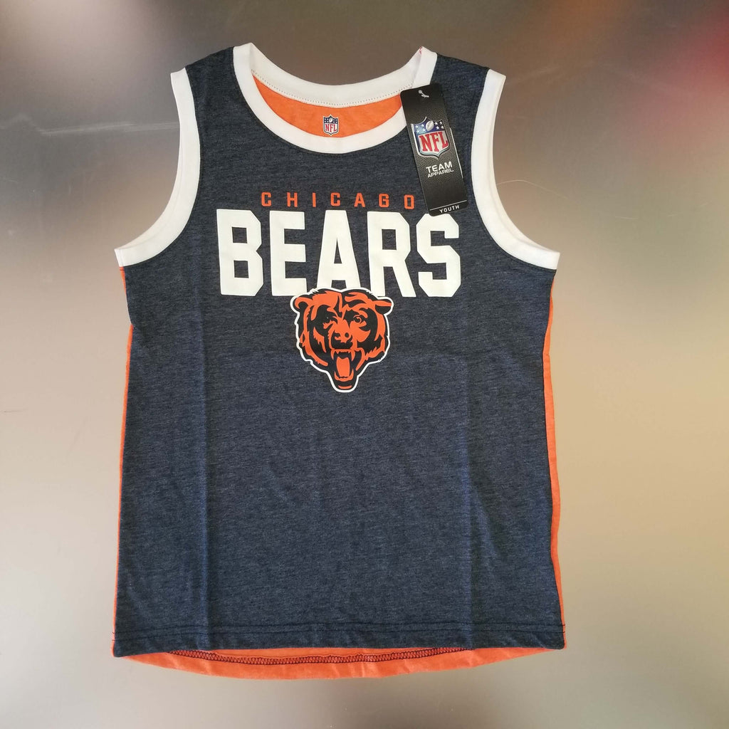 Chicago bears sleeveless hoodie hot sale