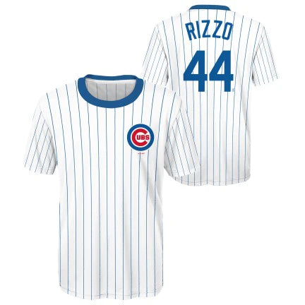 Youth Chicago Cubs Anthony Rizzo Nike Royal Player Name & Number T-Shirt