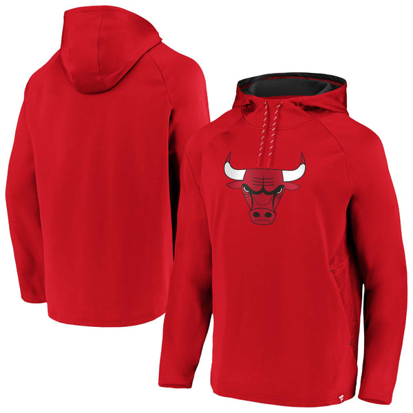 Hoodies and sweatshirts New Era NBA Team Logo PO Hoody Bulls Red